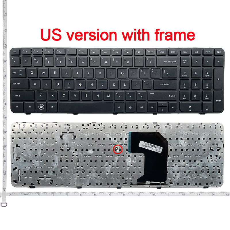 Gaming Keyboard E Yooso - SP/FR/US/RU แป้นพิมพ์สําหรับ HP Pavilion G7-2000 2100