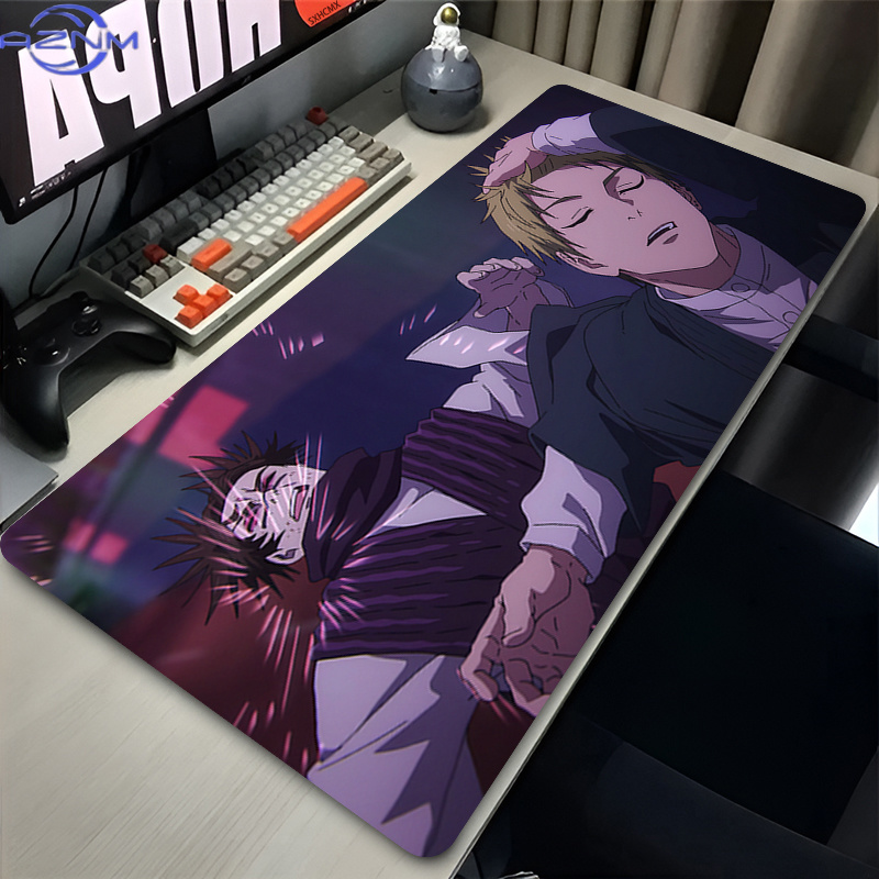 Gaming Keyboard High Ground - แผ่นรองเมาส์ขนาดใหญ่สำหรับเล่นเกม ลายอนิเมะ Jujutsu Kaisen ตัวละครเซ็นนิน นาโยวะ