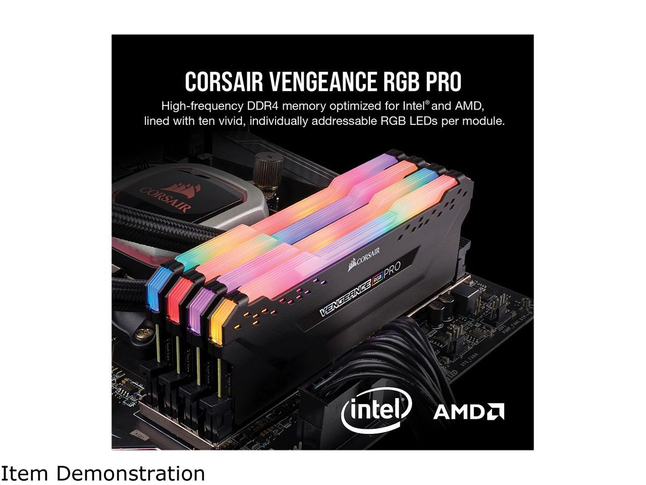 CORSAIR Vengeance RGB Pro 32GB - Corsair Ram Vengeance 32Gb บทวิจารณ์และราคา