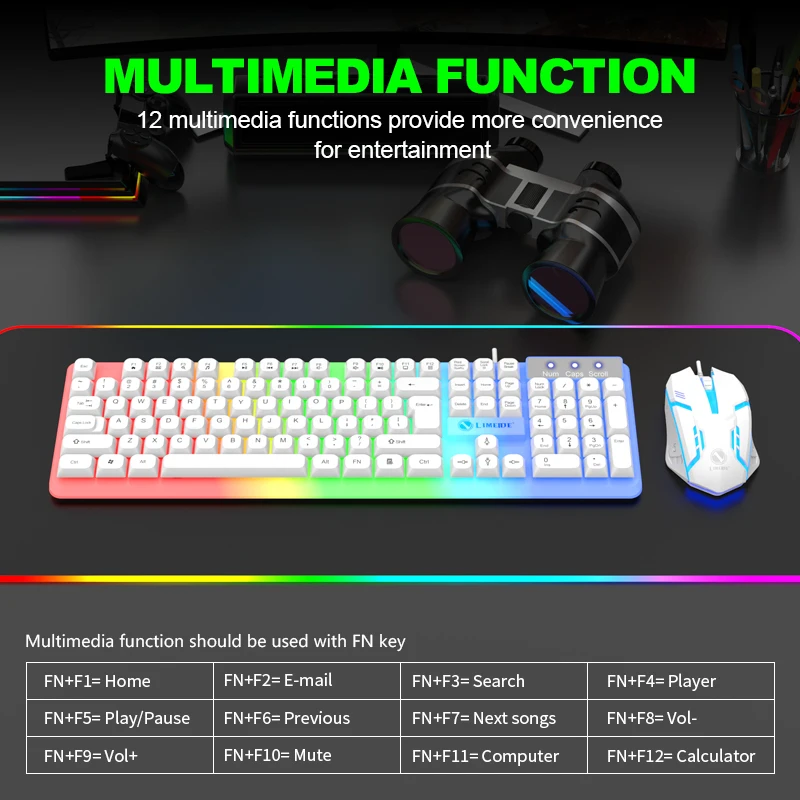 NG GTX350 คีย์บอร์ดเมาส์คอมโบค - Gaming Keyboard And Mouse Set บทวิจารณ์และราคา