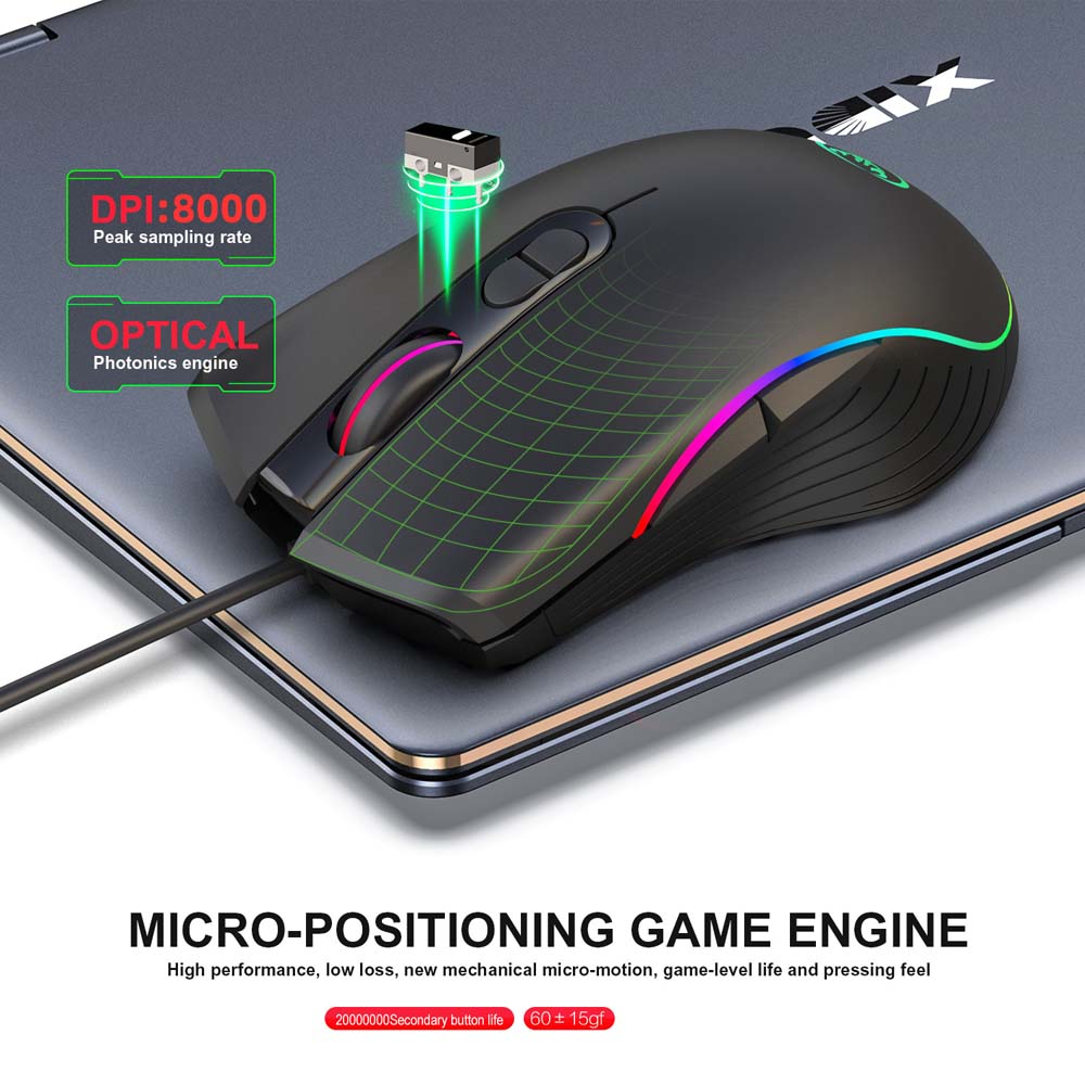 สำหรับ PS5 ชุดคีย์บอร์ดเกมมิ่ง - Gaming Keyboard And Mouse Set บทวิจารณ์และราคา