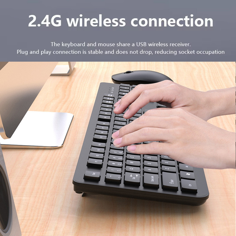 ชุดคีย์บอร์ดไร้สาย 2.4G เมาส์  - Gaming Keyboard And Mouse Set บทวิจารณ์และราคา