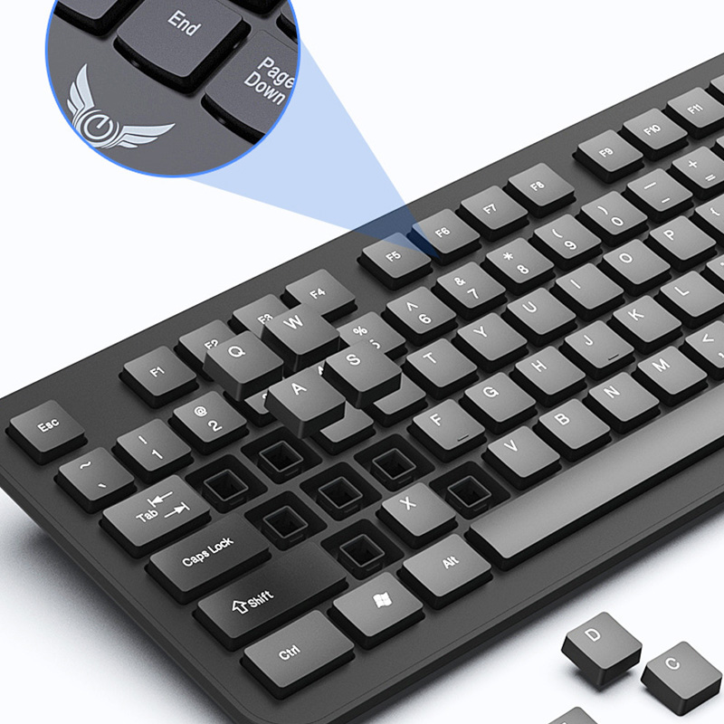 ชุดคีย์บอร์ดไร้สาย 2.4G เมาส์  - Gaming Keyboard And Mouse Set บทวิจารณ์และราคา