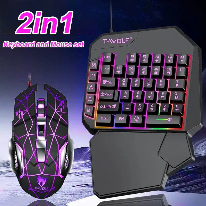FocusOnPC TF900 ชุดแปลงสัญญาณเ - Gaming Keyboard And Mouse Set บทวิจารณ์และราคา