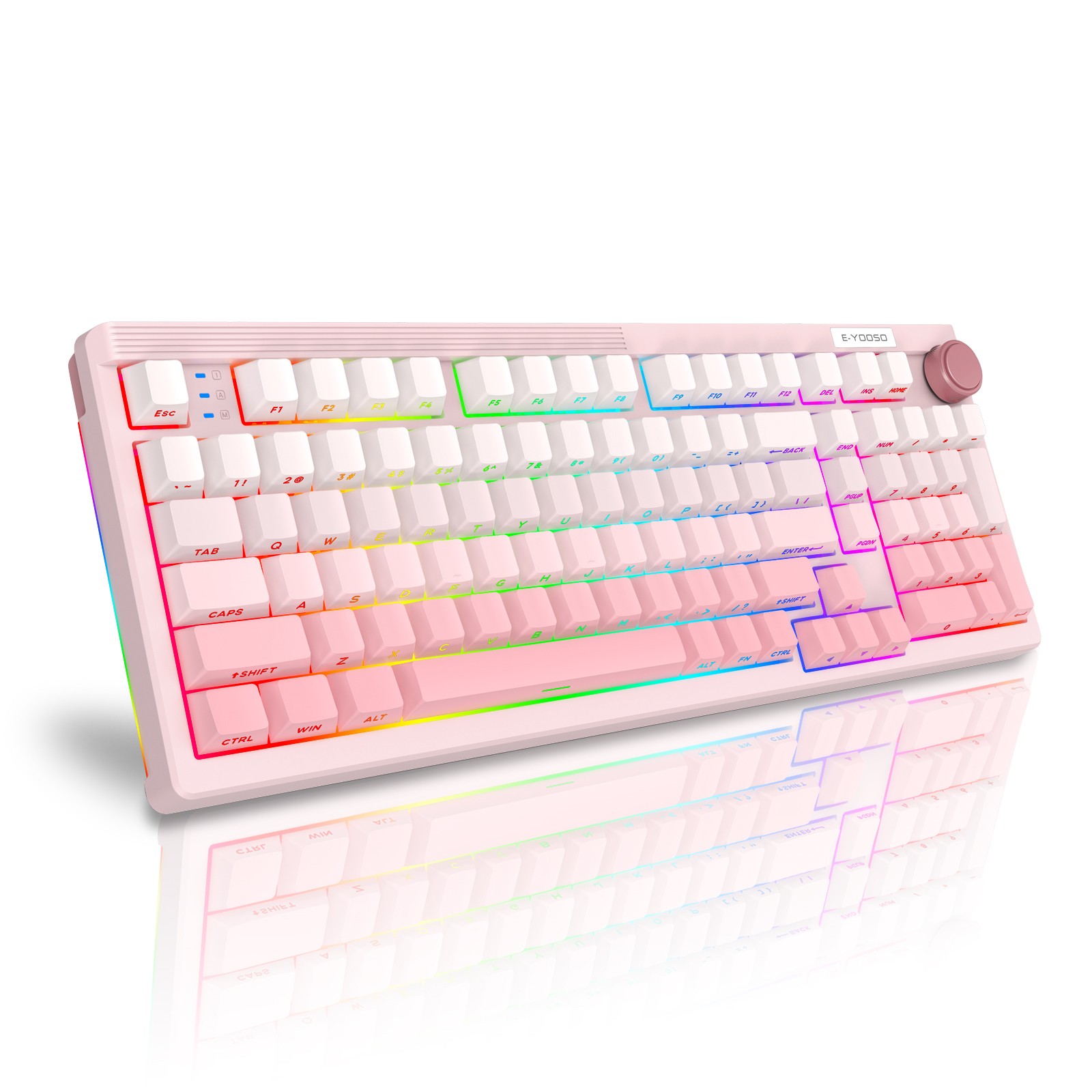 E-YOOSO 98 คีย์คีย์บอร์ดแบบกลไ - Gaming Keyboard E Yooso บทวิจารณ์และราคา